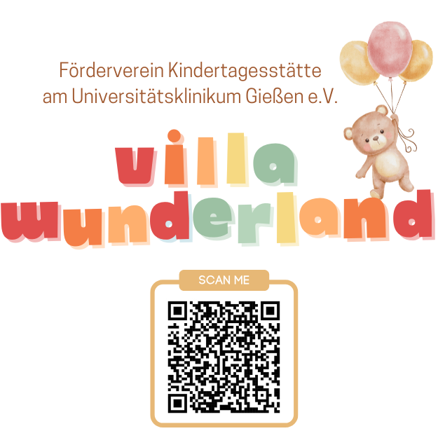 Förderverein Kindertagesstätte am Universitätsklinikum Gießen e. V. Kita Villa Wunderland 