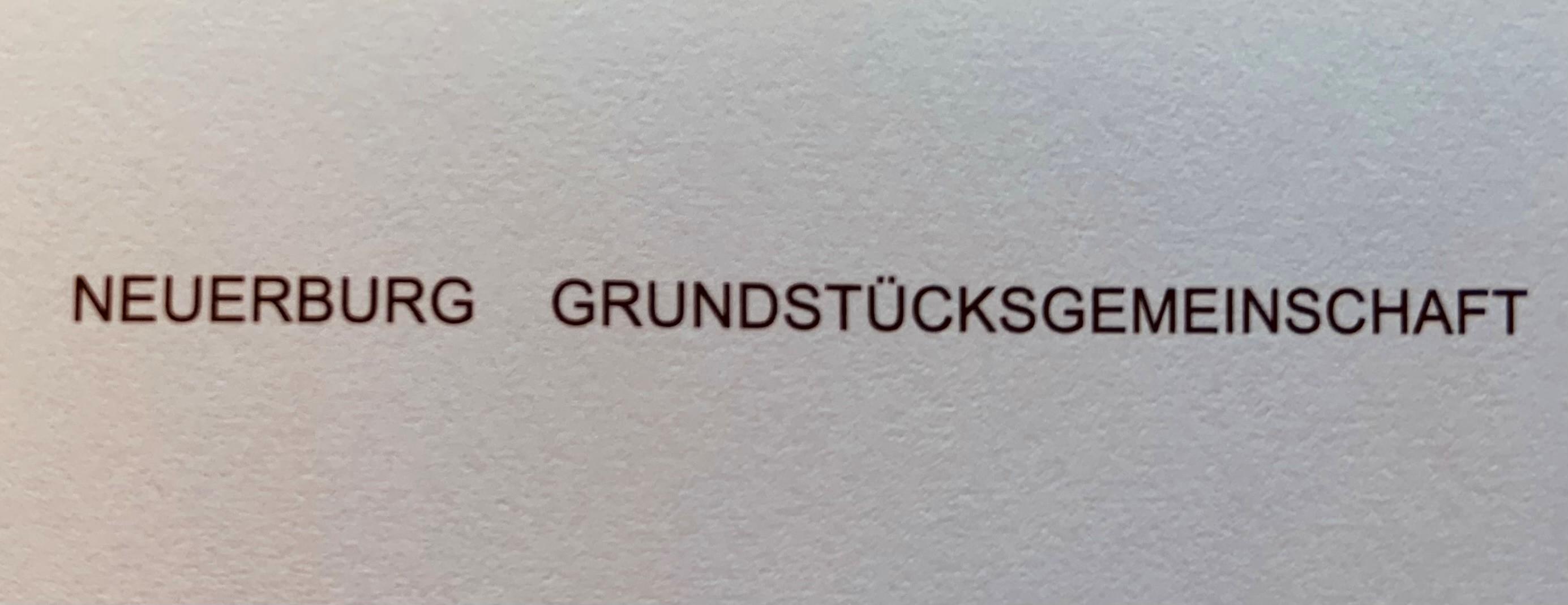 Neuerburg Grundstücksgemeinschaft